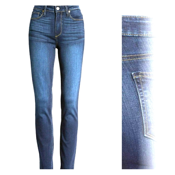 PAIGE Denim - Paige hoxton high waist ankleultra skinny jeans